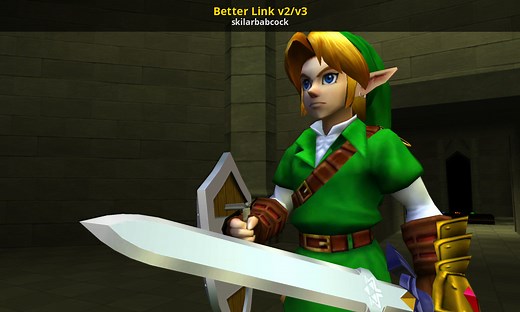 Better Link v2/v3 Mod for The Legend of Zelda: Ocarina of Time 3D | LOZ:OOT3D Mods