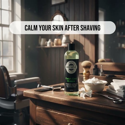 Calm your skin after shaving