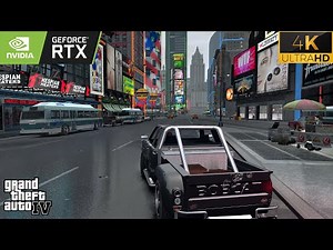 4K GTA4 The Best Photorealistic Ultra Modded Insane Next-Gen Graphics Grand Theft Auto IV Remastered