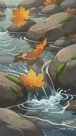 Sounds of Autumn 🍂 | Falling Leaves & Rain ASMR for Relaxation