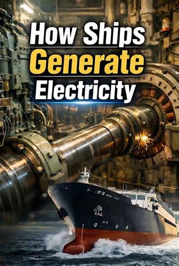 How Ships Generate Electricity 24/7