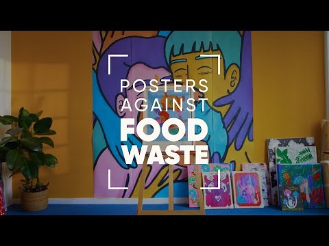 Zero-waste art, for your kitchen | Posters Against Food Waste