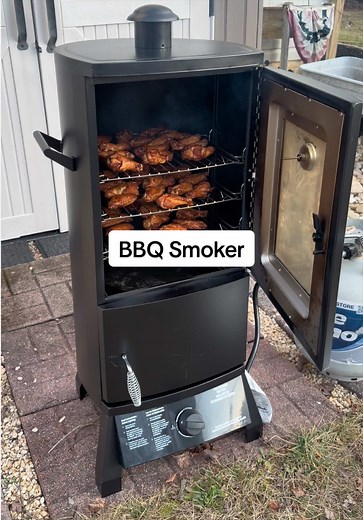 Incredible Wings Made in a Vertical Smoker