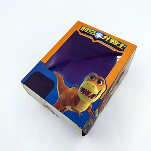 [Hot Item] Paper Packaging Doll Toy Gift Box with Clear Pet Window