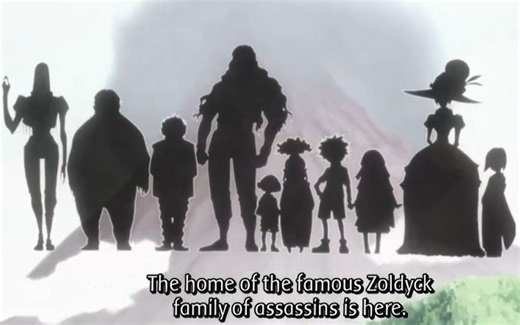 【HXH Aleczandxr CC字幕】揍敌客家族成员的复杂关系 - The Unusual Dynamics of Zoldyck Family