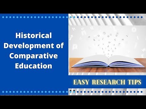 Historical development of Comparative Education