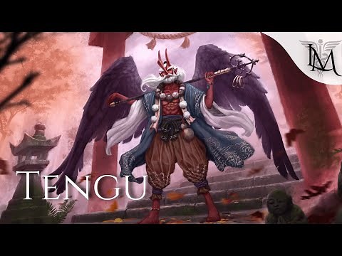 Tengu, The Legendary Bird Yokai (Japanese mythology)