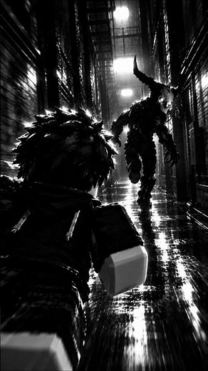 I CHASED THE MONSTER… BIG MISTAKE 😱 | Roblox Monochrome Horror!
