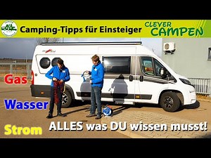 Everything YOU need to know! Beginner's tips on gas, water, and electricity | Clever Camping
