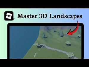 How to use terrain editor in Roblox Studio (Landmass Engine)