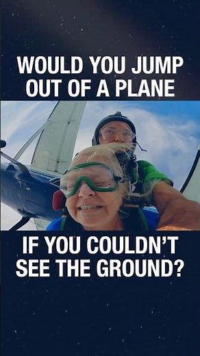 Sky's the Limit | Visually Impaired Skydiving [:30 Action Cut]