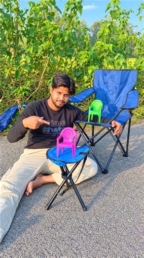 4Ta mini chair and Folding Chair for Camping & Travelling 🔥