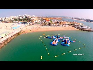 Praia da Rocha (Rock Beach) aerial view - Portimão - Algarve
