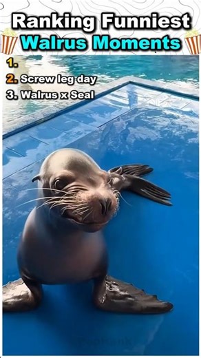 Ranking THE FUNNIEST Walrus Moments🦭