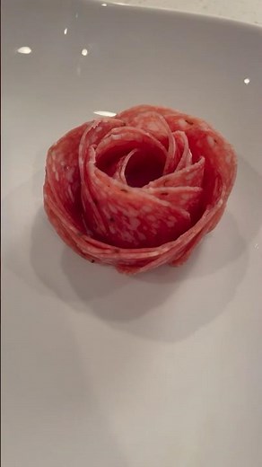 How to Make Meat Flowers For Your Charcuterie Board
