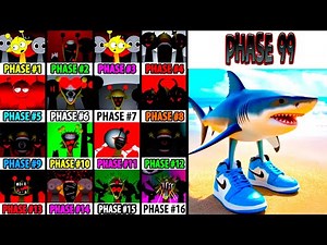 Incredibox Sprunki Mix All Phases Phase 10 VS Phase 20 VS Phase 30 VS Phase 40 VS Phase 50-100