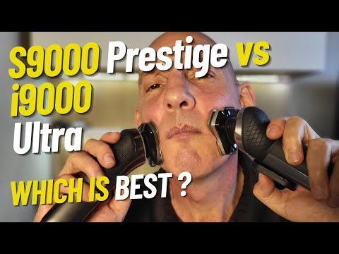 Philips S9000 Prestige vs i9000 Ultra - Shaving Comparison (Session 3 of 3)