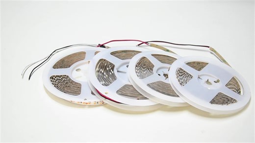 Double Color CCT Light Strip SMD 2835 120LEDs/m 8mm PW+WW 2700K 6500K Flexible Led Tape Light 2835 Adjustable CCT LED Strip