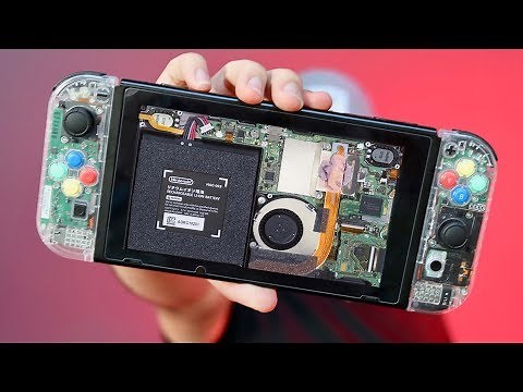 DIY Clear Nintendo Switch!
