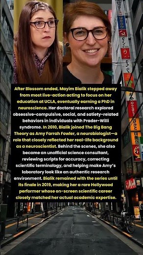 Mayim Bialik Was a Real Neuroscientist Behind Her Big Bang Theory Role!