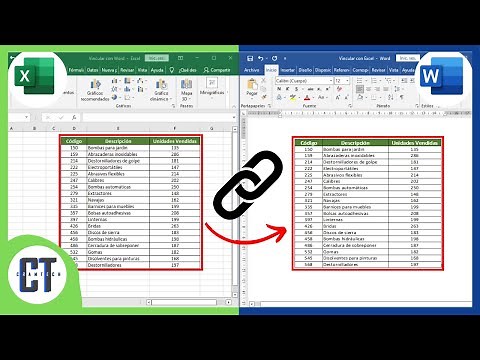 Como Vincular una Tabla de Excel a Word