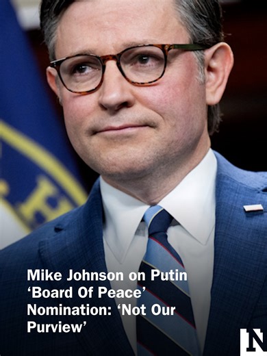 Mike Johnson Comments on Trump's Putin Nomination