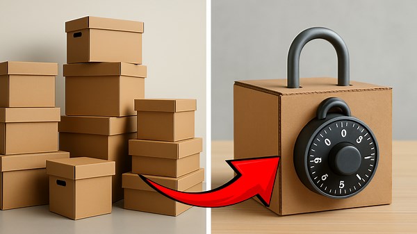 DIY Cardboard Security Safe | Money Box with Code Lock Mechanism