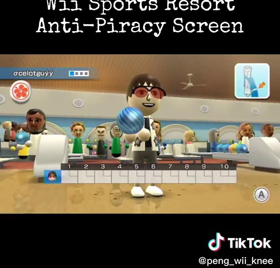 Wii Sports Anti-Piracy | Real Screens and Reactions