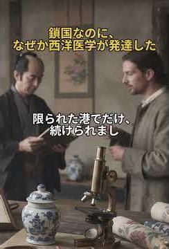 Why Did Western Medicine Flourish Despite Japan's Isolation? #JapaneseHistory #History #EdoPeriod...