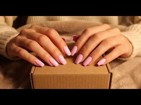 Satisfying Cardboard Box ASMR Tapping & Scratching Sounds 