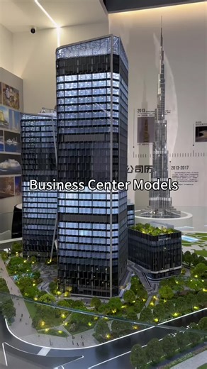 Office Building Scale Model Overview