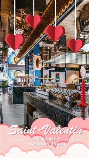 Wok Palais Royal Restaurant on Instagram: "Venez célébrer la Saint-Valentin autour d’un moment gourmand, dans une ambiance chaleureuse et conviviale. Des plats à partager, le plaisir d’être ensemble et l’envie de profiter de l’instant.🌟 Réservez votre table et laissez la soirée se dérouler. Avec qui aimeriez-vous partager ce moment ? 🌹"