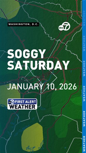 Wet weather returns Saturday across the DC area. Meteorologist @jordanevanswx is tracking the latest rainfall totals and when the cold air arrives. | 7News DC