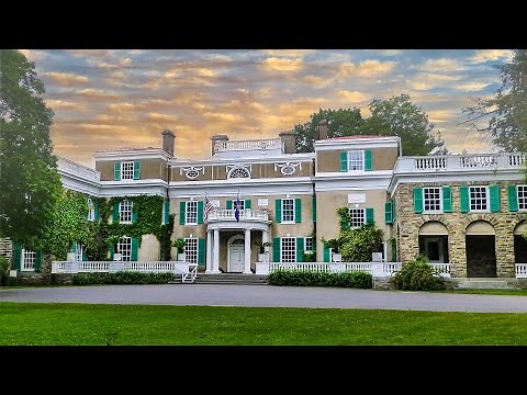FDR's Mega Mansion: From High Society to Presidency