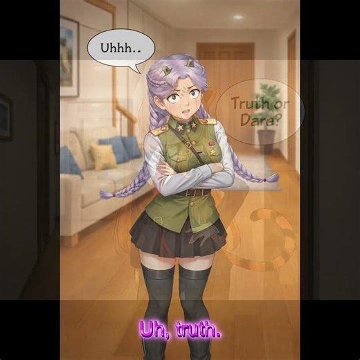 Truth or Dare Goes Wrong! 😨(credit: Daebom & Lightfold) #aiart #memes #anime #daebom #lightfold