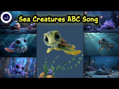 Sea Creatures ABC Song 7TH326 | Learn Sea Animals from A to Z 🌊🐠| Nursery Rhyme | #abcdsong