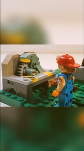 Setting up camp | LEGO Stop Motion
