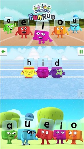 Alphablocks Magic Run #17 - Meet the Alphablocks! - Cbeebies Games