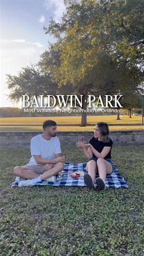 The most walkable neighborhood in Orlando | Baldwin Park do