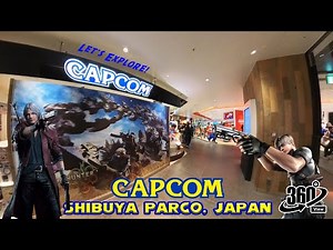 Capcom Store at Shibuya Parco | 360 Video
