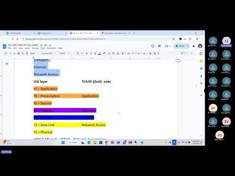 H23 2025 Networking Basics 3 TCP/IP Model, Troubleshooting Networking Issues with OSI Model