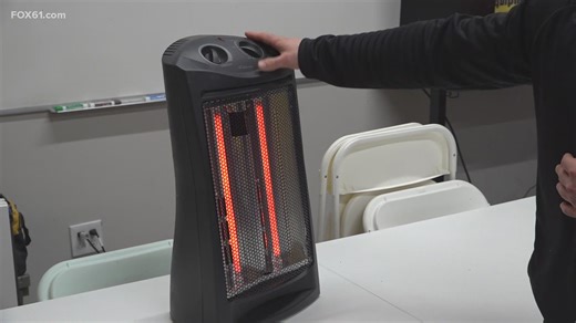 Space heaters increase fire risk in Connecticut during extremely cold weather