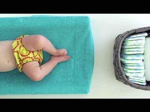 How to make a Changing Pad Cover from a Towel