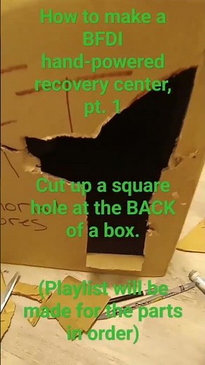 How to make a BFDI hand powered recovery center #bfdi #bfb #animation