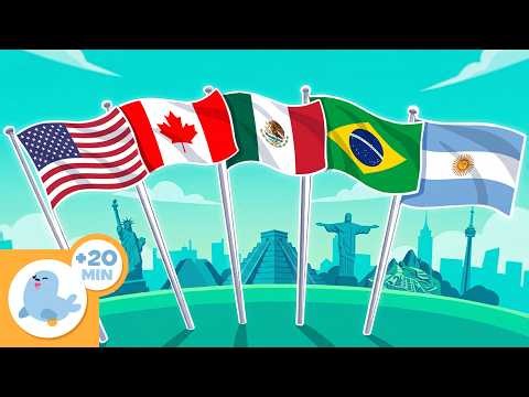 WORLD CUP SOCCER FLAGS and more 🌎🚩 AMERICA
