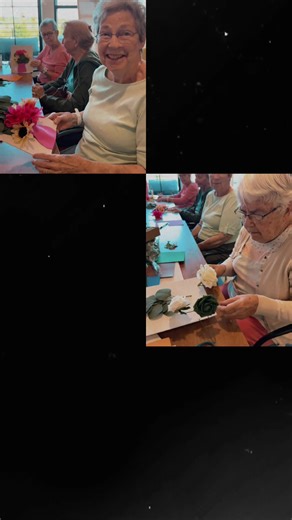 Creative Flower Arrangements in Senior Living