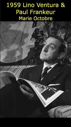 Lino Ventura intense dans Marie-Octobre 🔥 | Scène culte avec Paul Frankeur (1959) #cinemafrancais