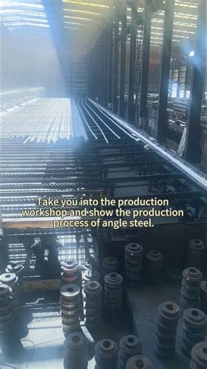 What is the environment like in an angle iron production workshop #steel #metal #business #trader