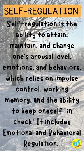 Self regulation is a big concept. One place to start is with understanding heavy work and proprioception as a tool for regulation: https://www.theottoolbox.com/heavy-work-activities | The OT Toolbox