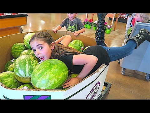 WATERMELON SWIMMING!
